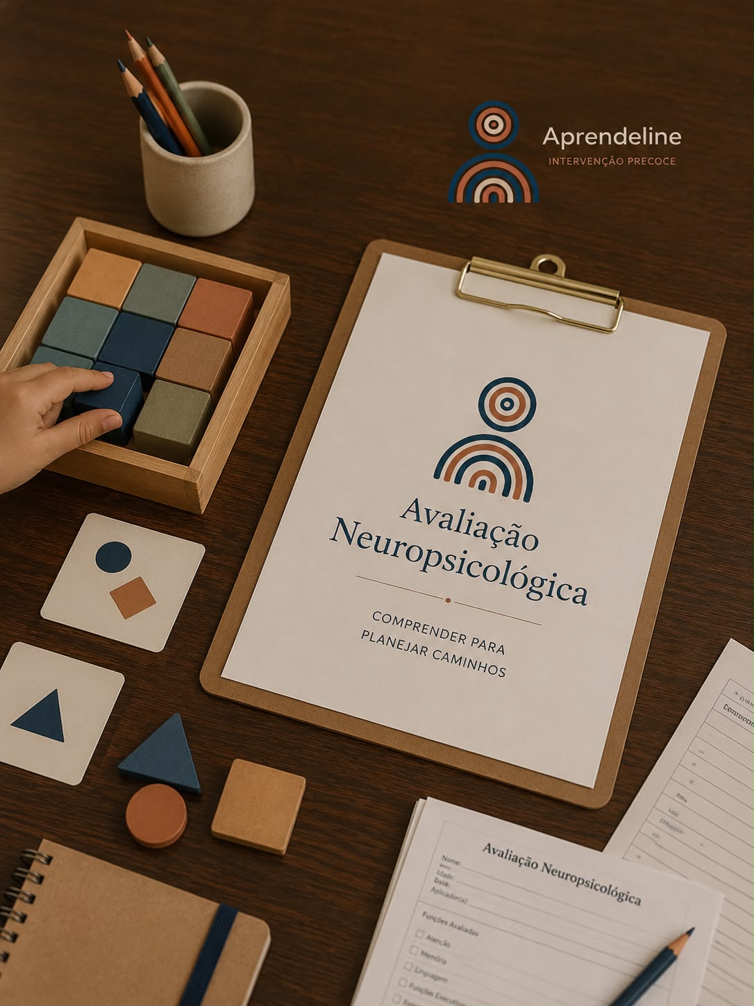 Material de Avaliação Neuropsicológica da Aprendeline