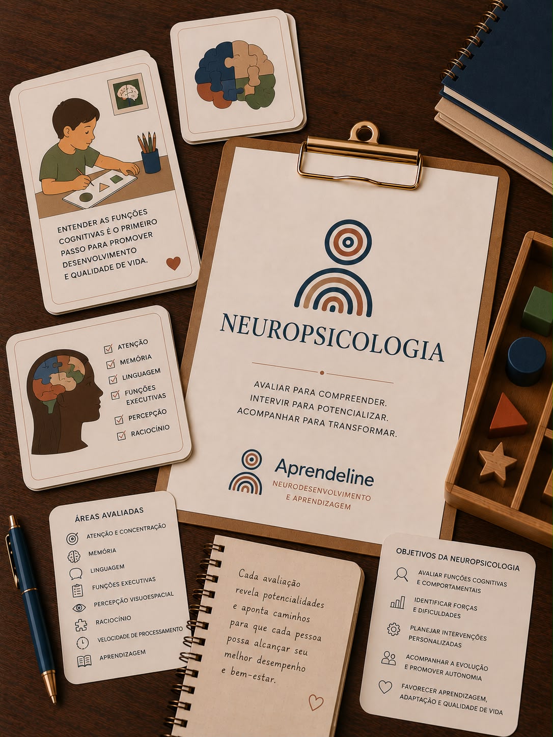 Material de Neuropsicologia da Aprendeline