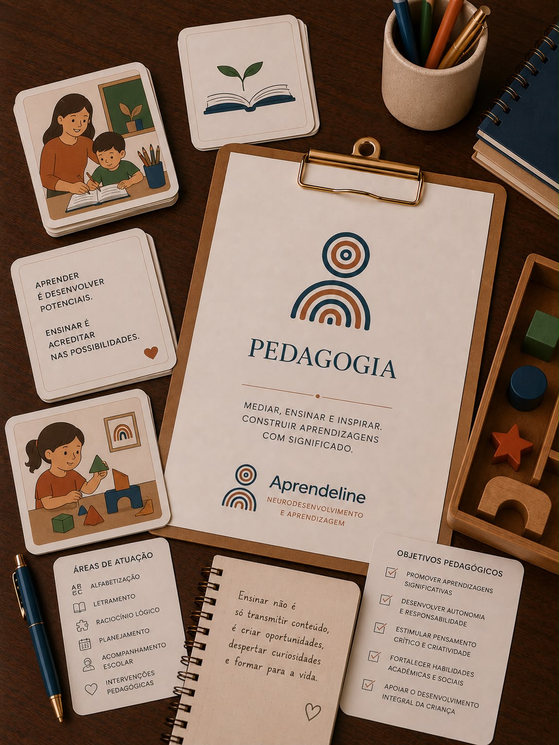 Material de Pedagogia da Aprendeline